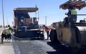 آغاز روکش‌آسفالت کمربندی سمنان با ۷۶۷میلیارد ریال اعتبار