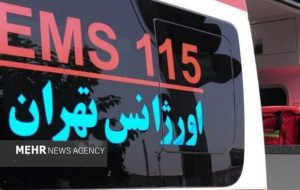برخورد خودروی پراید با مانع در اتوبان الغدیر ۸ نفر مصدوم برجای گذاشت