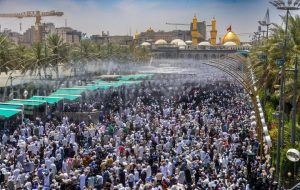 حضور گسترده زائران در کربلای معلی همزمان با روز عرفه و عید قربان