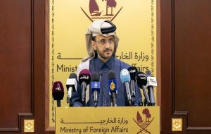 درخواست قطر برای گشایش تنگه هرمز