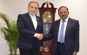 دیدار عراقچی و مشاور امنیت ملی هند در حاشیه اجلاس بریکس