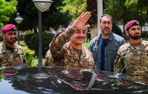 عاصم منیر وارد تهران شد عاصم منیر وارد تهران شد