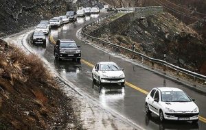 محورهای شمال و غرب اصفهان لغزنده است