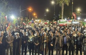 موج شبانه در گرگان فروکش نکرد؛ مردم همچنان در صحنه