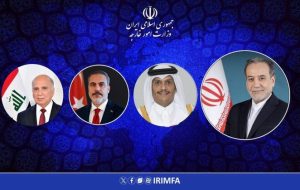 گفتگوهای تلفنی عراقچی با همتایان ترکیه ای، قطری و عراقی