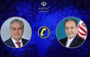 گفتگوی تلفنی وزرای امور خارجه ایران و پاکستان