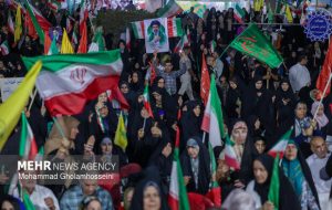 اجتماع پرشور عزاداران حسینی در رامیان؛ نوای «لبیک یا حسین»