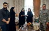 دیدار سخنگوی دولت با خانواده شهید سرلشکر جلالی‌نسب