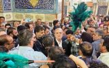 رئیس جمهور به زیارت حرم مطهر امام رضا(ع) مشرف شد