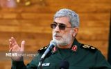 هشدار قاآنی به صهیونیست‌ها؛ باید سراسر لبنان را ترک کنید