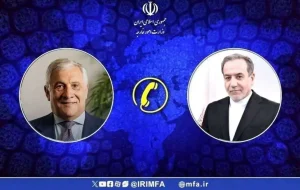 گفتوگوی تلفنی وزرای امور خارجه ایران و ایتالیا/ تاکید بر اهمیت حفظ ثبات و امنیت منطقه گفتوگوی تلفنی وزرای امور خارجه ایران و ایتالیا/ تاکید بر اهمیت حفظ ثبات و امنیت منطقه