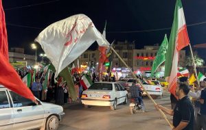 یکصد و پنجمین شب پرچم‌داری کرمانی‌ها در میدان آزادی