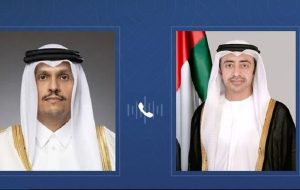 جزئیات گفتوگوی تلفنی وزرای خارجه قطر و امارات جزئیات گفتوگوی تلفنی وزرای خارجه قطر و امارات
