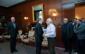 دیدار مسئولان گروههای مقاومت فلسطینی با عراقچی دیدار مسئولان گروههای مقاومت فلسطینی با عراقچی