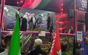 نشان «حبیب» بر سینه دو پیرغلام در موج ۱۳۸ اجتماع شبانه گرگان