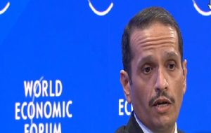 المیادین اعلام کرد: سفر قریب الوقوع آل ثانی به تهران
