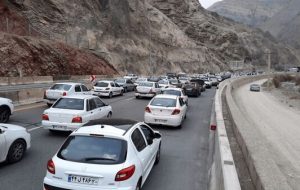 ترافیک سنگین در محور کندوان ترافیک سنگین در محور کندوان