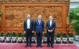 دیدار و گفتگوی معاونین وزرای امور خارجه ایران و چین در پکن