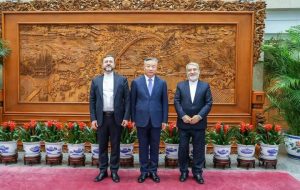 دیدار و گفتگوی معاونین وزرای امور خارجه ایران و چین در پکن