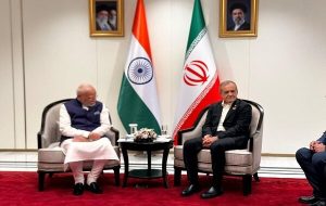دیدار پزشکیان با نخستوزیر هند در حاشیه اجلاس سران شانگهای دیدار پزشکیان با نخستوزیر هند در حاشیه اجلاس سران شانگهای