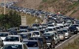 ترافیک سنگین در کندوان، هراز و برخی ورودی‌های تهران