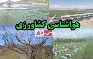 توصیه هواشناسی کشاورزی به کشاورزان: آماده بارش و وزش باد شدید باشید